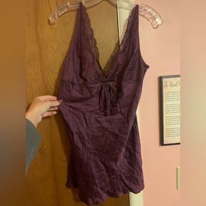 Victoria’s Secret silk slip dress